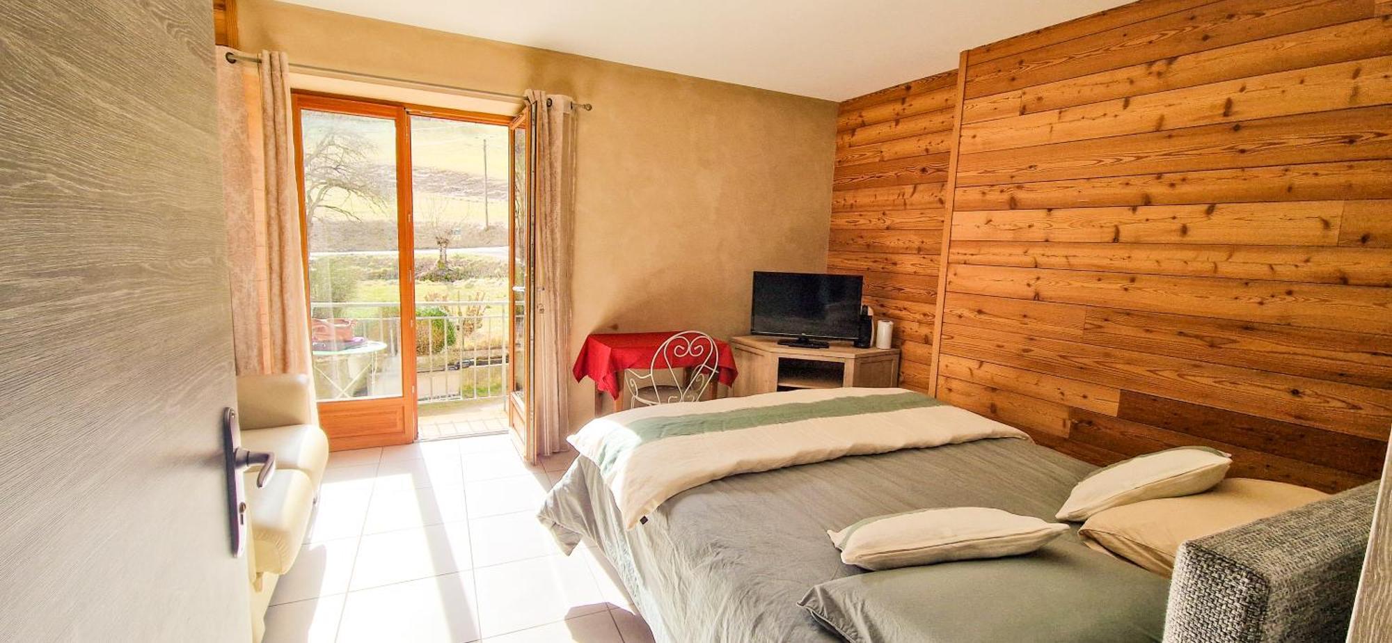 Les Clarines Perceneige - Chambre D'Hotes Vue Sur Montagne & Spa Saint-Jacques-en-Valgodemard Eksteriør bilde
