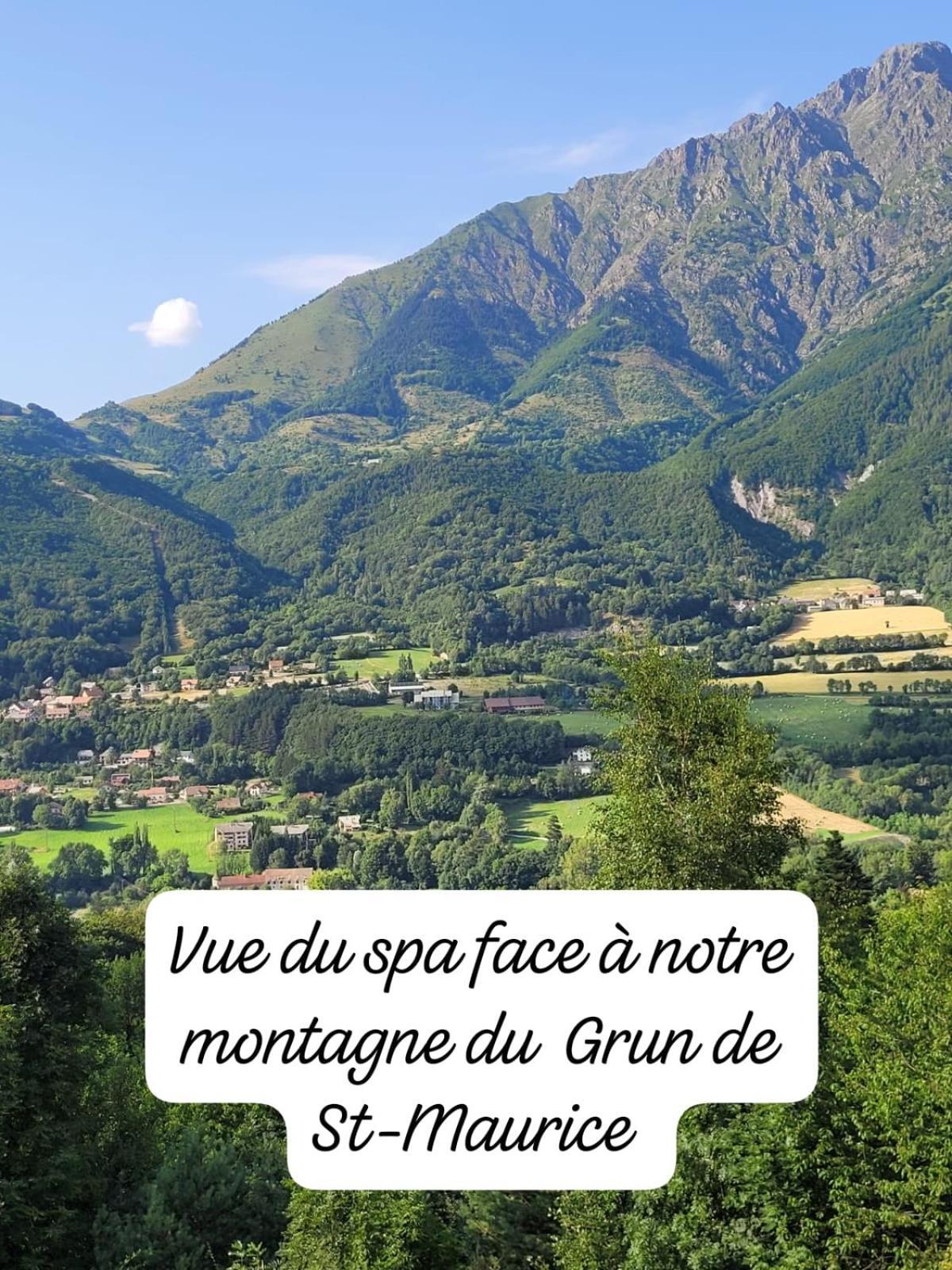 Les Clarines Perceneige - Chambre D'Hotes Vue Sur Montagne & Spa Saint-Jacques-en-Valgodemard Eksteriør bilde